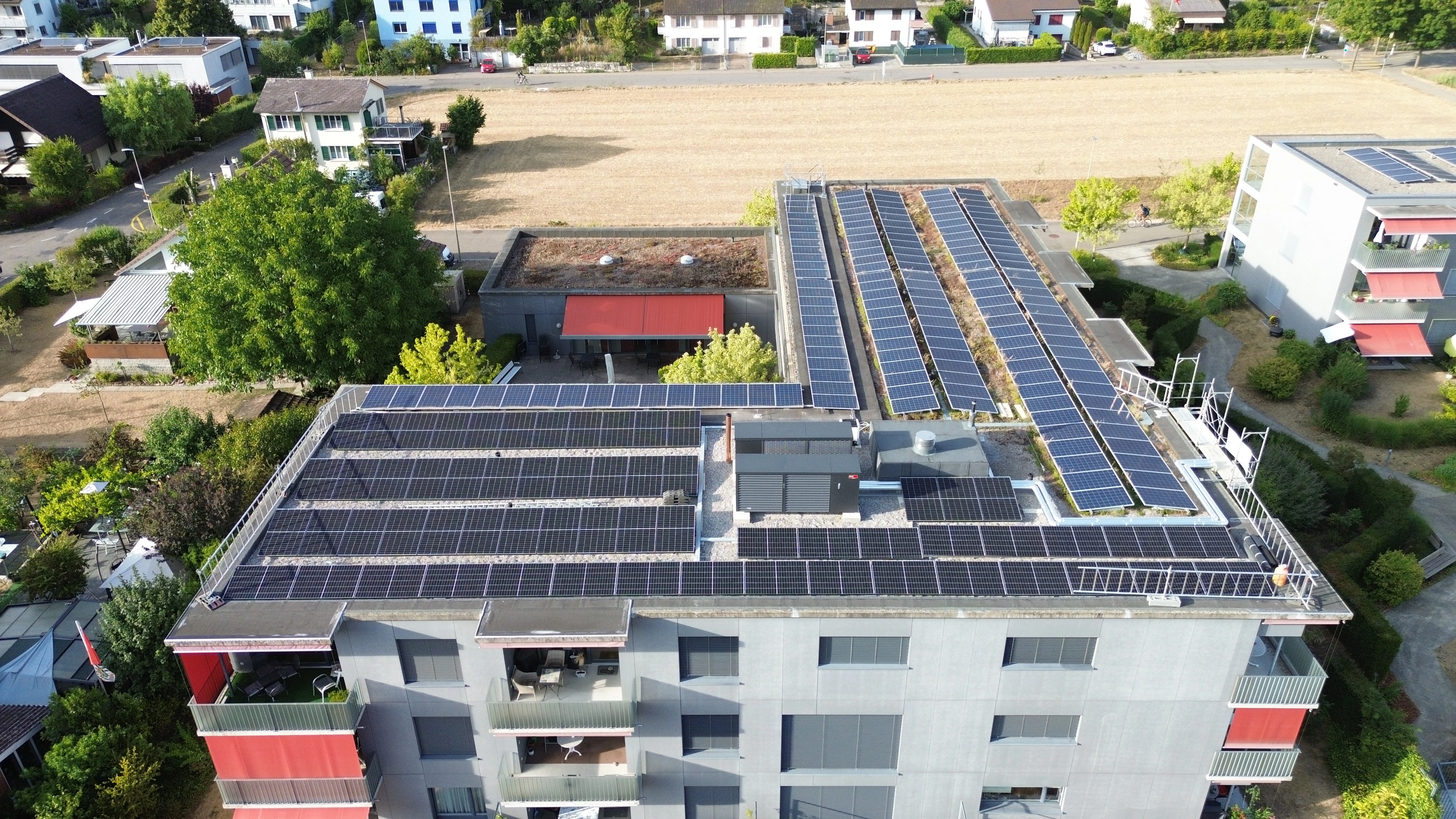 Bild Solaranlage Seniorenwohnung 1 Lausen