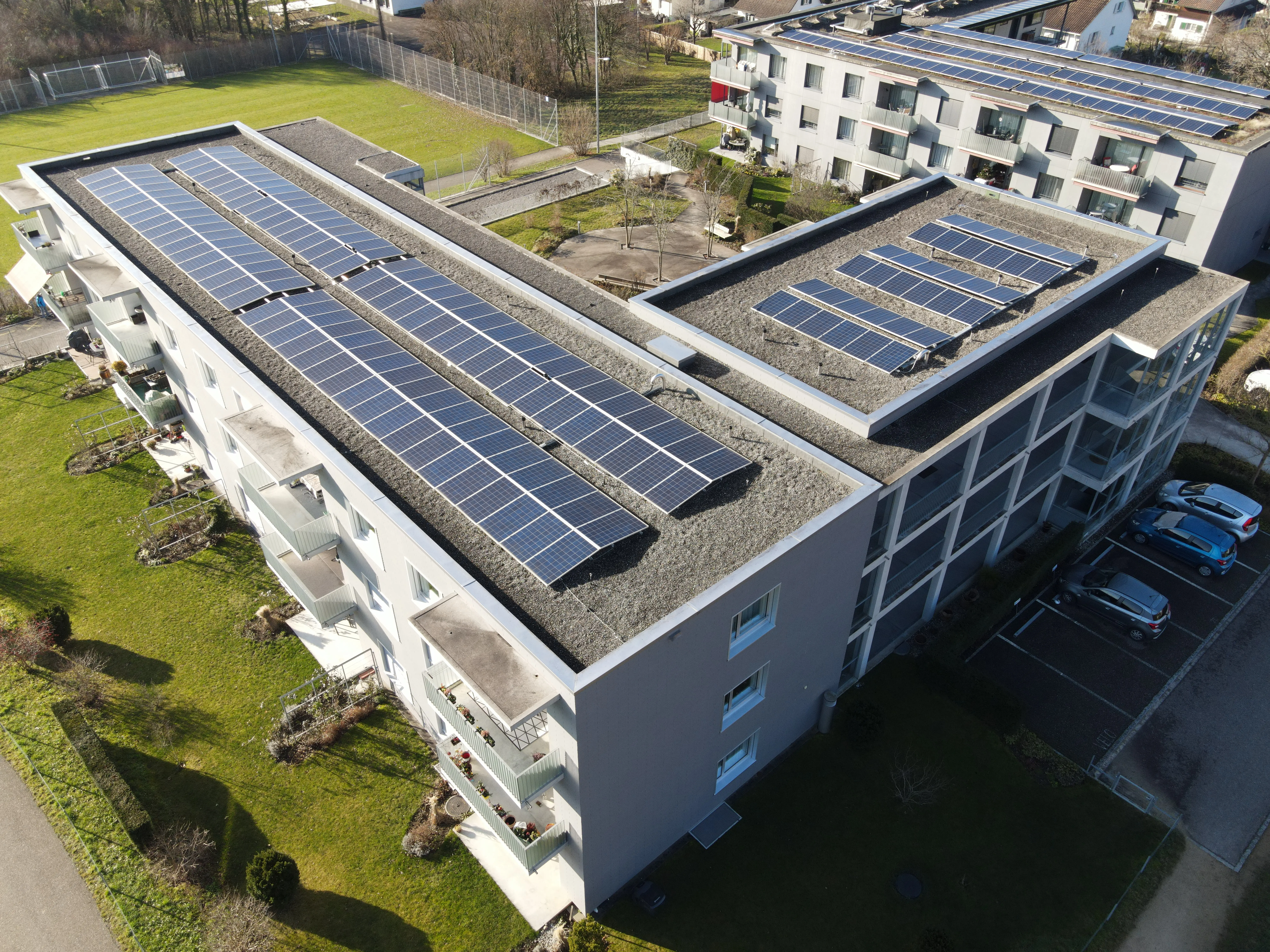 Bild Solaranlage Seniorenwohnung 2 Lausen